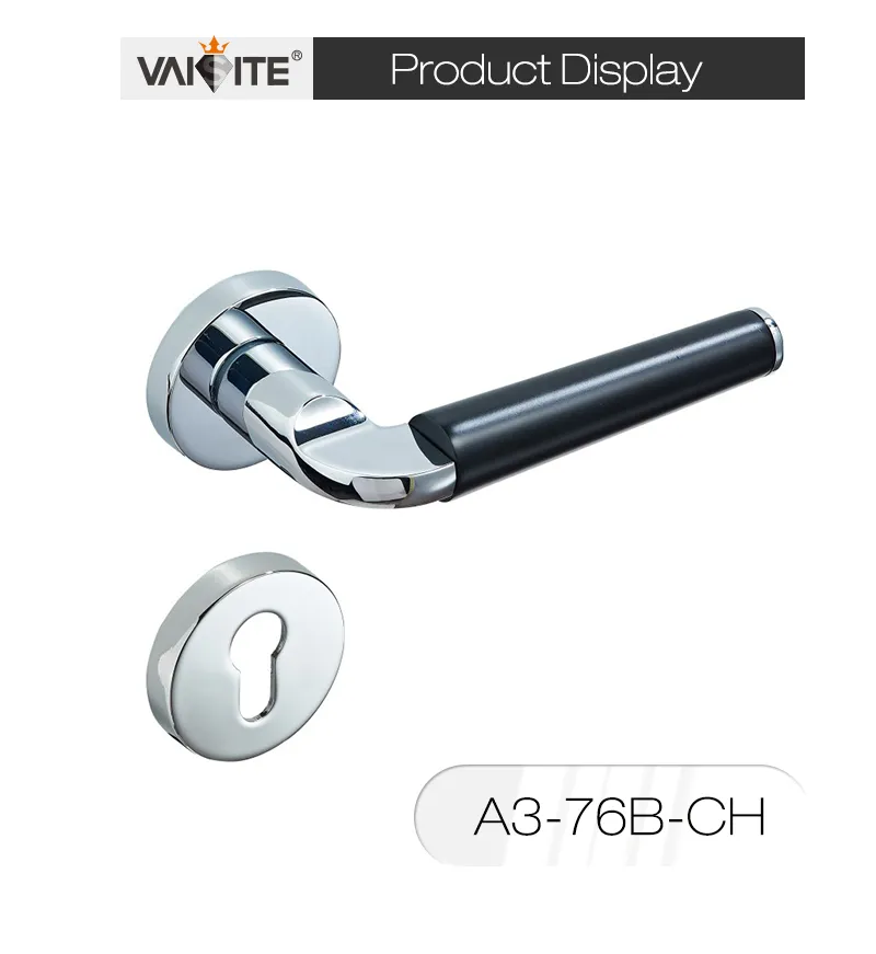 Matt Black Square Interior Door Handles