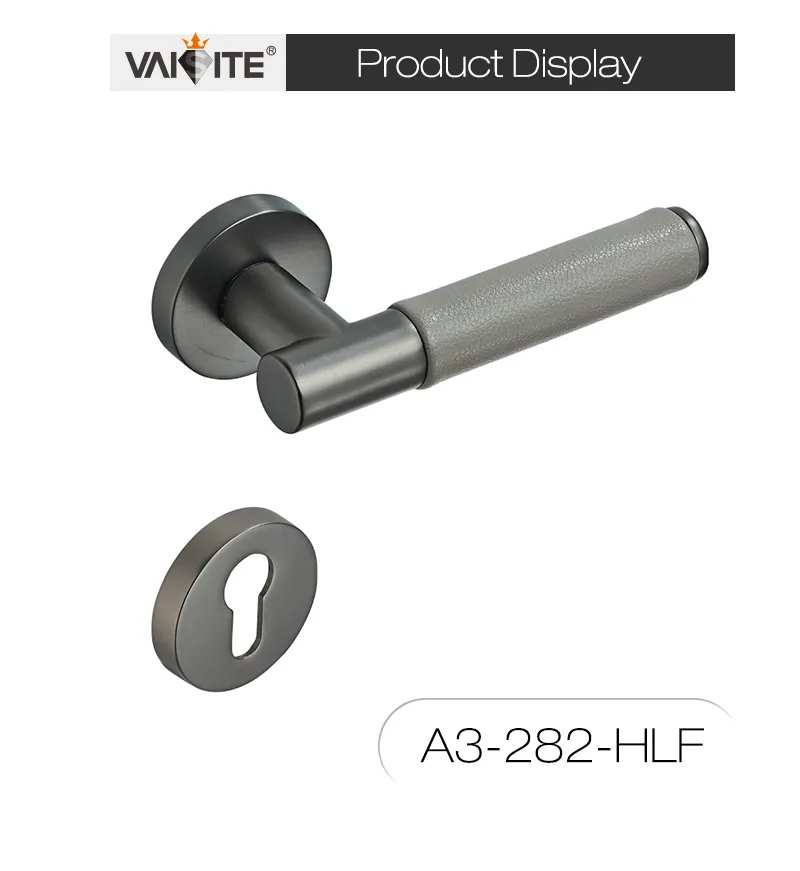 Newest Popular Round Gold Zinc Alloy Interior Door Handle