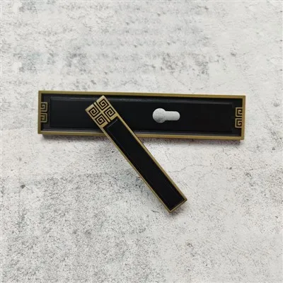 Bester Außentürgriff im europäischen Stil in Mattschwarz