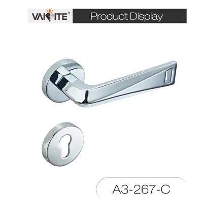 Innentürgriffe aus gebürstetem Nickel