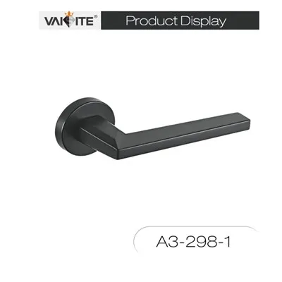 Mattschwarze Innentürgriffe