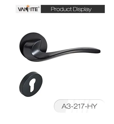 Weit verbreiteter, schöner, runder, goldener Türgriff für den Innenbereich.