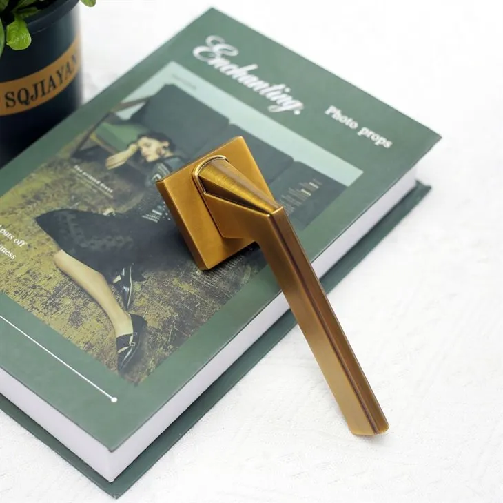 Square Brass Door Handle